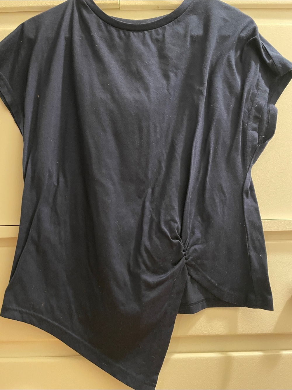 Part of the 5 for $25 bundle deal!! Women's Navy Short-Sleeve Tee - Picture 4 of 5